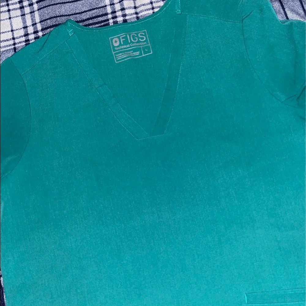 FIGS Scrub Set size Large/Large Tall Hunter